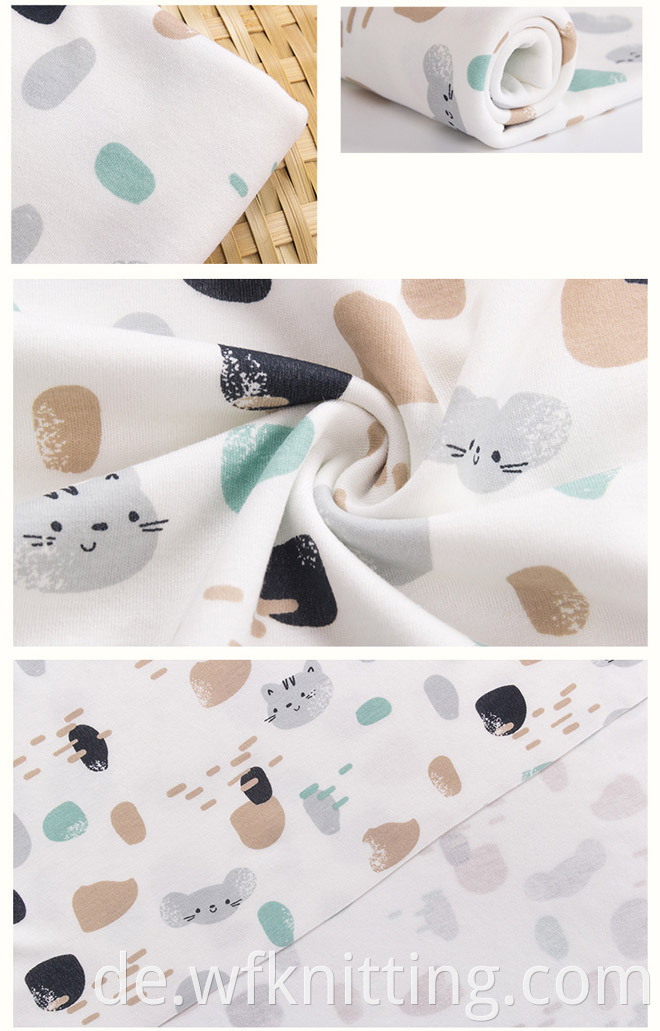 Different Pattern Polyester Printed Fabric